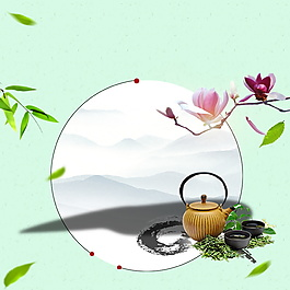 茶葉主圖背景圖片_茶葉主圖背景素材_茶葉主圖背景模板免費下載